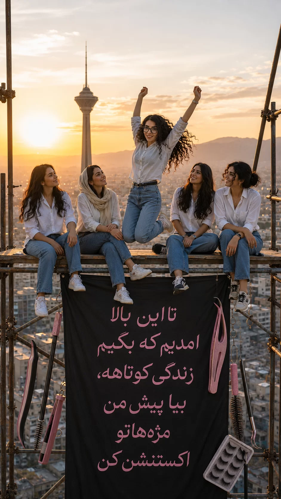ترند پرچم برای معرفی شغل و برند