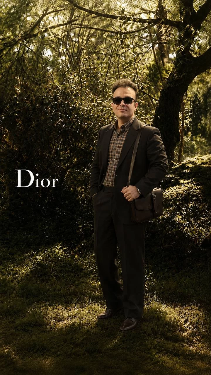 پرامپت ترند تبدیل عکس به استایل دیور-Dior
