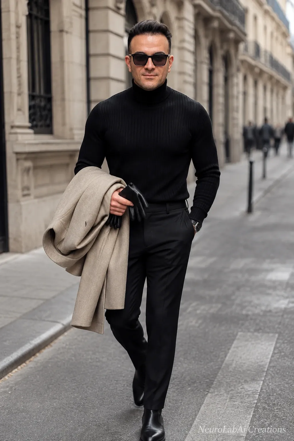 پرتره فشن خیابانی مردانه در شهر اروپایی | European Street Style